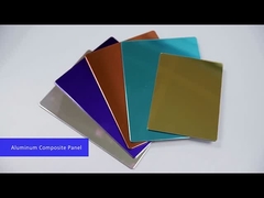 Aluminum composite panel PVDF 4mm sheet prices ISO9001