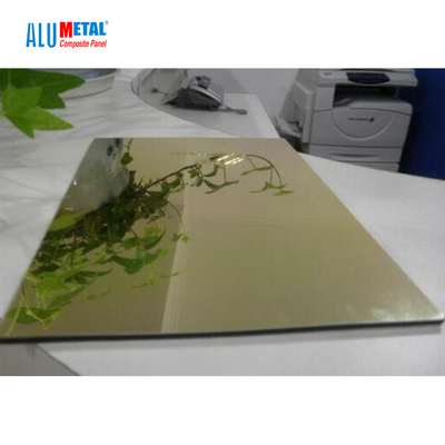 AA3003 Mirror Aluminum Composite Panel Acp B1 FR A2 Unbroken