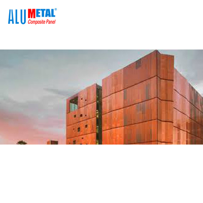 1000mm Copper Composite Panel  0.3mm Metal Surface SGS ISO Mould Proof