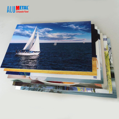 6mm Sign PE Aluminum Composite Panel Sandwich Board Nano Fireproof