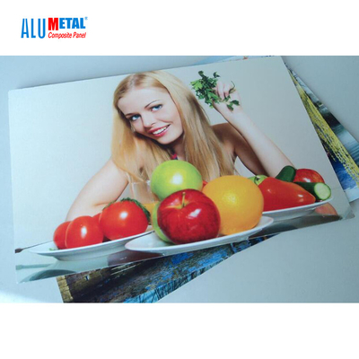 Unbreakable Signage Aluminum Cladding Panel 3mm LDPE Core PVDF Coating