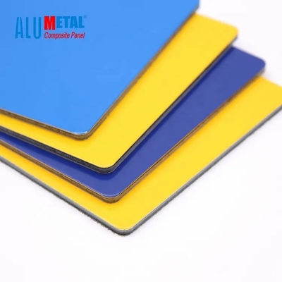 Alloy 1100 PVDF Aluminum Composite Panel Anti Static Composite Aluminum Panel 4mm