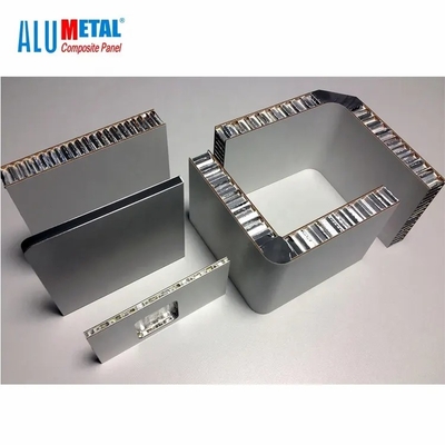 Alumetal Silver Mill Finished Aluminum Honeycomb Core Sandwich Panel For Solar Industry