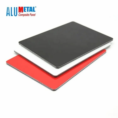 Alumetal ACM ACP Panel Aluminum Composite Facade For Advertising Signage
