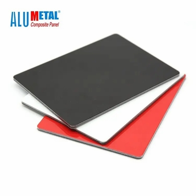 Alumetal ACM ACP Panel Aluminum Composite Facade For Advertising Signage