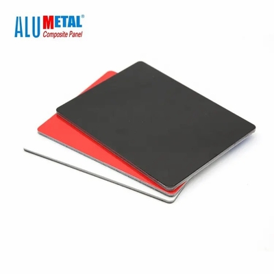 Alumetal ACM ACP Panel Aluminum Composite Facade For Advertising Signage