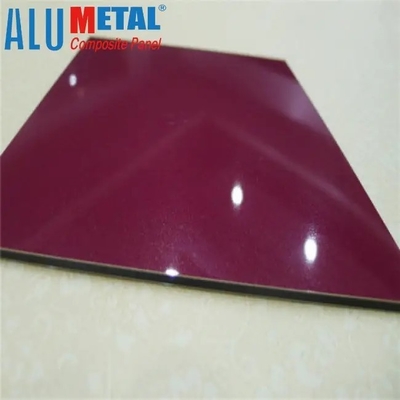 Alumetal 2mm 3mm 4mm 5mm 6mm ACM Alucobond Aluminium Cladding ACP Sheet 4x8 Composite Panel for Wall Panel