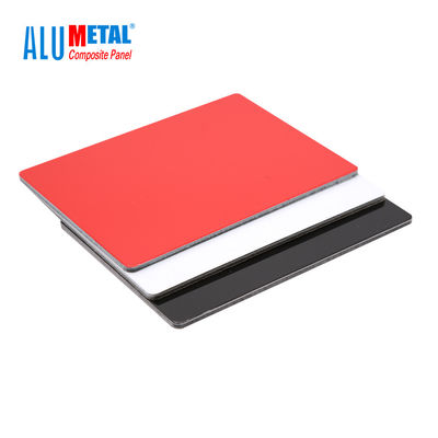 6mm Acm PVDF Aluminum Composite Panel 1220 X 2440mm Antibacterial Surface