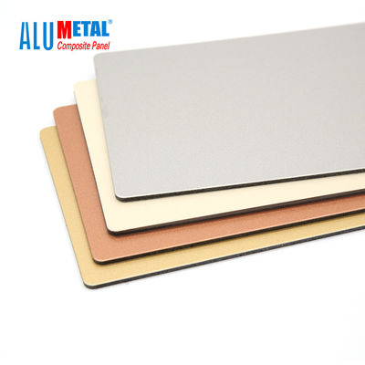 3mm ACM 1250mm Interior Aluminum Composite Panel Cladding Panels LDPE Fireproof