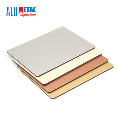 3mm ACM 1250mm Interior Aluminum Composite Panel Cladding Panels LDPE Fireproof