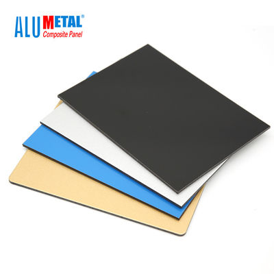 4mm LDPE Core PE Aluminum Composite Panel ACP Sheet Fireproof Door Decoration 1500mm