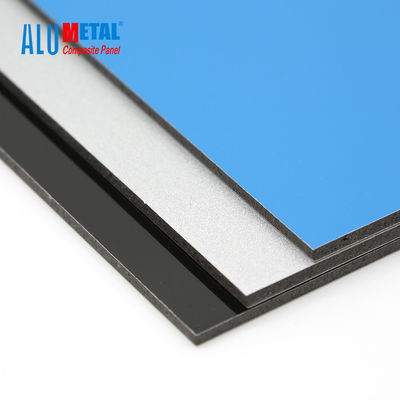 4mm LDPE Core PE Aluminum Composite Panel ACP Sheet Fireproof Door Decoration 1500mm