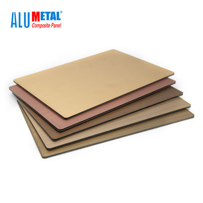 600mm 0.06mm Aluminum Composite Metal Panels Acp Sheet For Wall Anti Bacterial