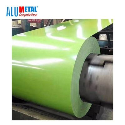 3 Layers Painted Aluminum Coil Coating Aluminum 1500mm Heat Resistant H22 Stucco Embossed SGS