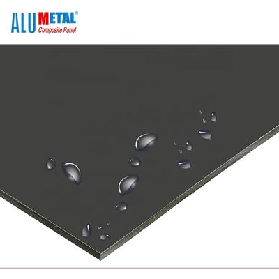 PVDF Coating Aluminium Cladding Sheet Caravan Roof Cladding Nano Anti Static 15mm