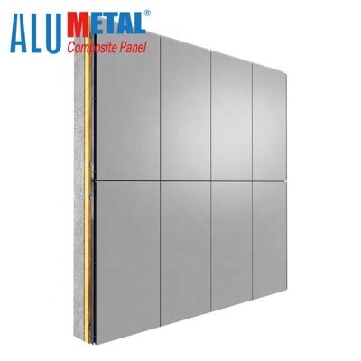 1570mm 5mm Aluminium Exterior Wall Cladding  Composite Materia LDPE Core