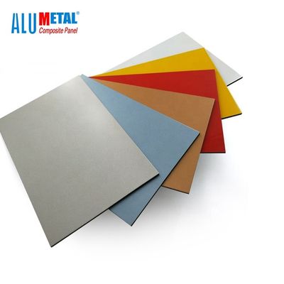 4mm Antibacterial PVDF Aluminum Composite Panel Acp Sheet 1250mm Building Material