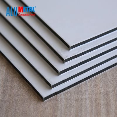 4mm Antibacterial PVDF Aluminum Composite Panel Acp Sheet 1250mm Building Material