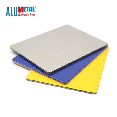 6mm 1220x2440MM PE Aluminum Composite Panel Acp Sheet For Ceiling AA3003