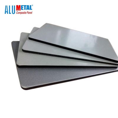 2mm Fireproof Aluminium Composite Panel Wall Cladding Fluorocarbon Alloy 1100