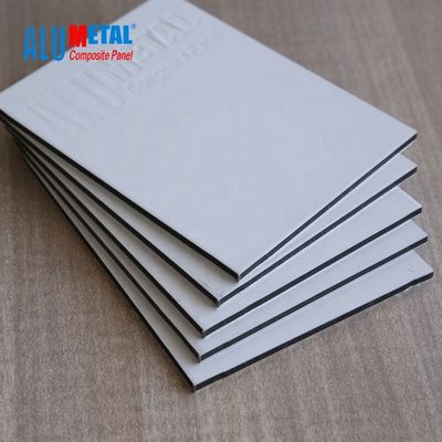 0.5mm Plastic 6000mm PE Aluminum Composite Panel Partition Panel Sheet Antistatic