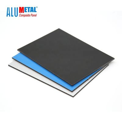 6mm Dibond 1500 X 4000mm PE Aluminum Composite Panel Sandwich Board Nano Fireproof