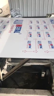 4mm 1250mm Plastic Aluminum Composite Sheet Material Panels Spectrum AA3003