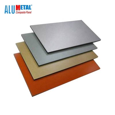 4mm 1250mm Plastic Aluminum Composite Sheet Material Panels Spectrum AA3003