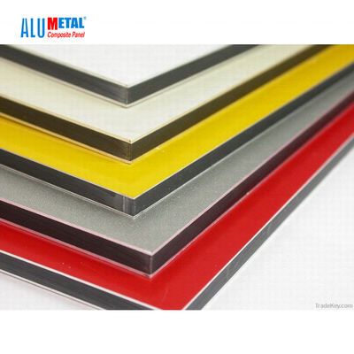 FEVE Non Combustible 5000mm Architectural Cladding Panels 2mm Thick Aluminium Sheet AA3003