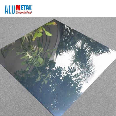 2440mm 3mm Fire Rated Aluminium Composite Panel Sheet For Partition Anodized Surface