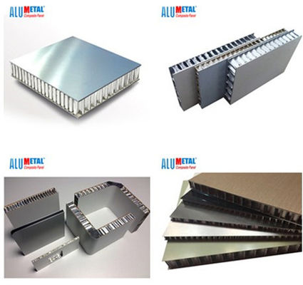 4 X 8 500mm 10000mm Aluminum Honeycomb Panel Marine 4mm Sandwich Panel SGS