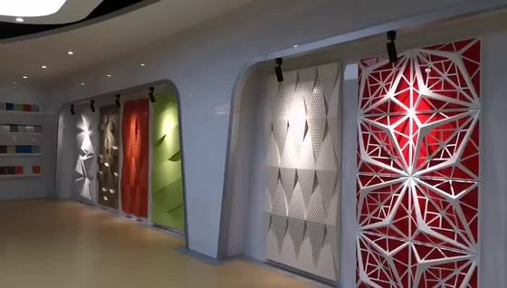 5mm Perforated Pvdf Painted Aluminum Sheet Decorative Sheet Metal 2600mm