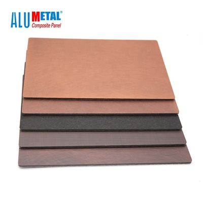 Antibacterial 4mm ACP Aluminium Metal Composite Panel 1000mm 0.15mm Skin