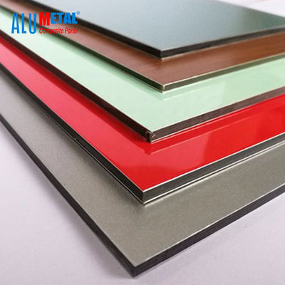1500x5000 Mm Metal Composite Panel Material Wall Panels 6mm FEVE
