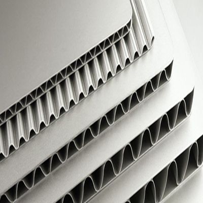 1500 X 4000 Mm A2 FR Corrugated Aluminum Roofing Sheets Composite Panel For Roof LDPE