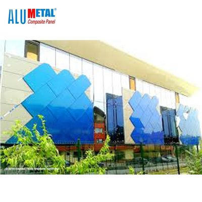 Cutting 2mm 1220mm B1 Aluminum Clad Plywood Panels Antibacterial Sheet 5005