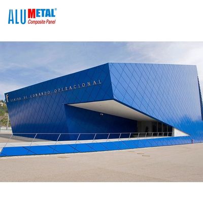 Cutting 2mm 1220mm B1 Aluminum Clad Plywood Panels Antibacterial Sheet 5005