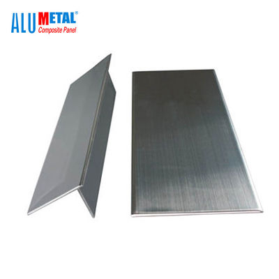 0.3mm 1220mm Metal Composite Panel Corrosion Resistant PVDF Exterior Metal Wall Panels
