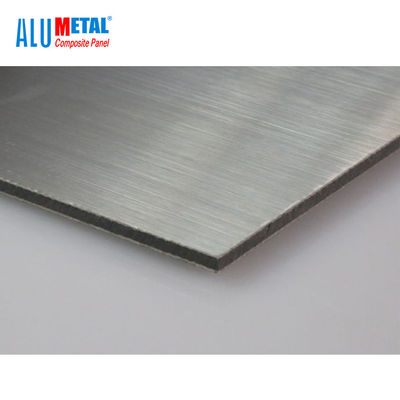 1000MM PE Decorative Aluminium Composite Cladding Panels Sheet Stainless Steel 6mm FEVE