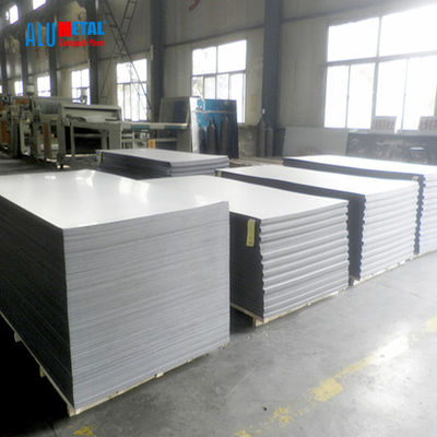 1500MM 5mm Painting Aluminum Sheet Metal HDPE 1mm Thick AA5086