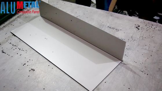 1250mm Anodized Decorative Aluminum Sheet Panels Metal B1 FR