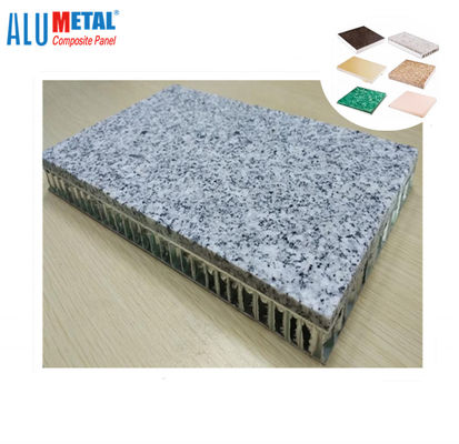 2MM Aluminum Plastic Lightweight Stone Honeycomb Panels 1020MM A2 Non Combustible