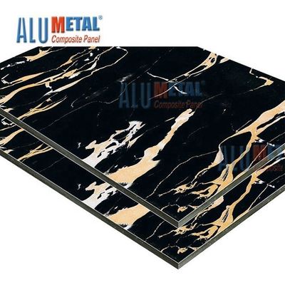 5mm 1570mm Marble Aluminum Composite Panel Exterior Wall Panels PVDF Coating