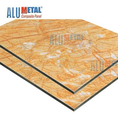 Marble LDPE 0.70mm PE Aluminum Composite Panel Sheet Acp Wall Cladding Nano 2440mm