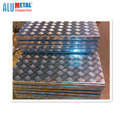 1220mm Aluminum Honeycomb Floor Panels 0.12mm A2 FR Honeycomb Laminated Panels
