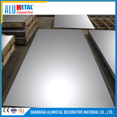 Non Combustible Aluminium Acp Exterior Cladding T8 LDP Core Decoration 300mm 5083