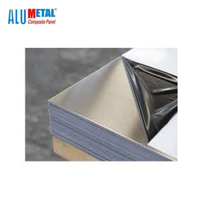 1220x2440mm Profiled Aluminium Cladding Sheet 4mm Weather Resistance Unbreakable Core AA3003