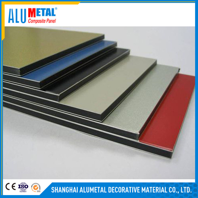 Exterior PVDF Aluminum Composite Panel 2000mm Modern Style