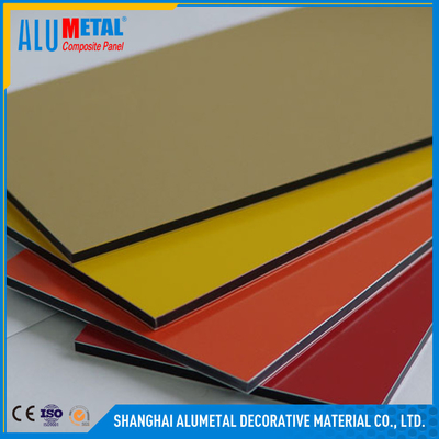 Colorful Interior PVDF Aluminium Composite Panel Anodized