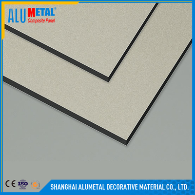 PVDF Painted Aluminium Composite Board For Facade Wall Decoration